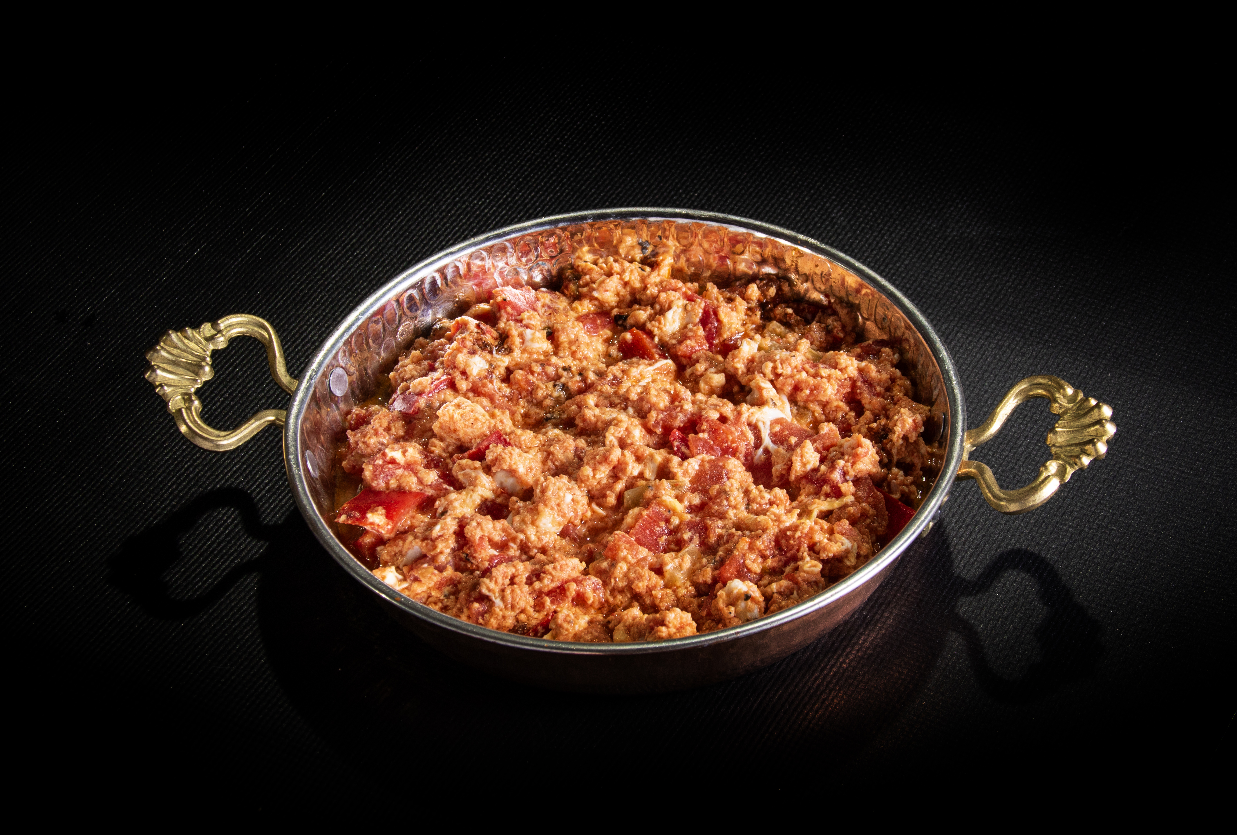 Menemen with Kashar Cheese
