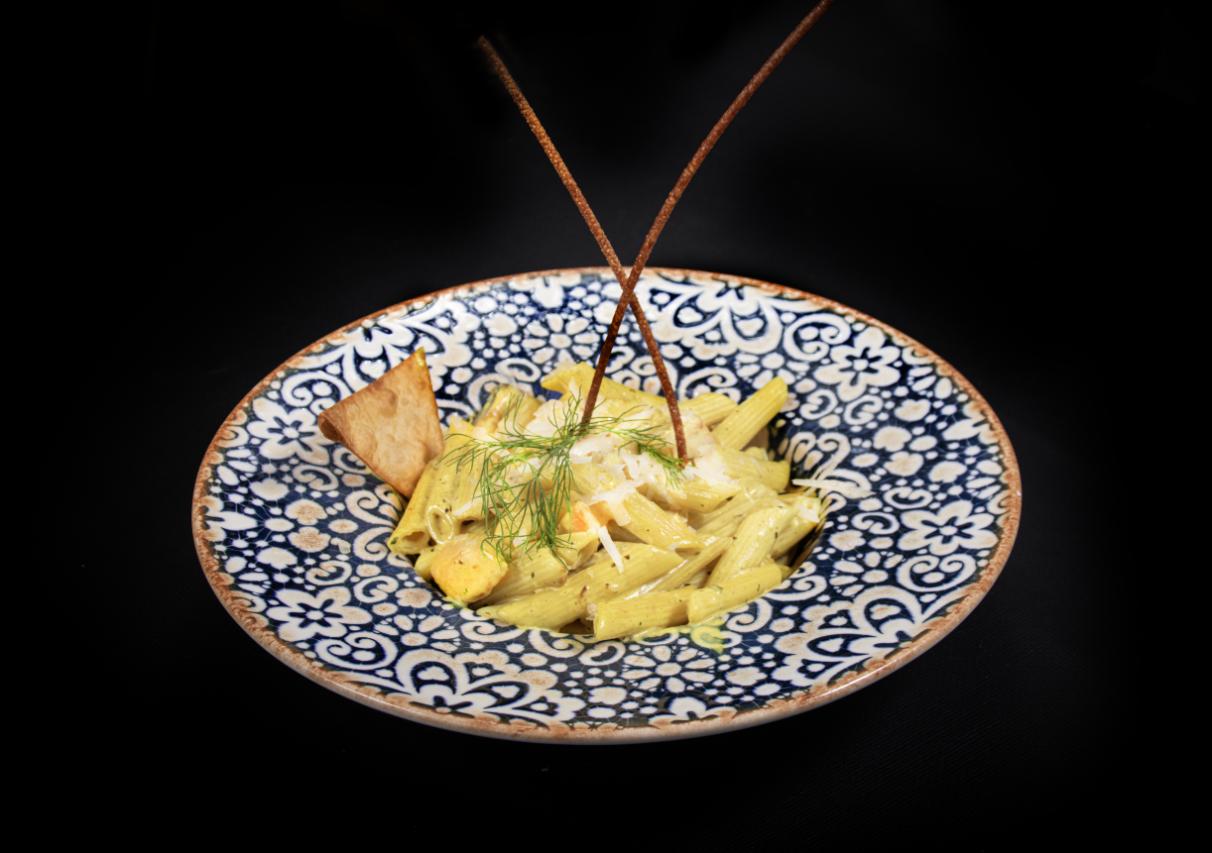 Chicken Penne with Curry Sauce