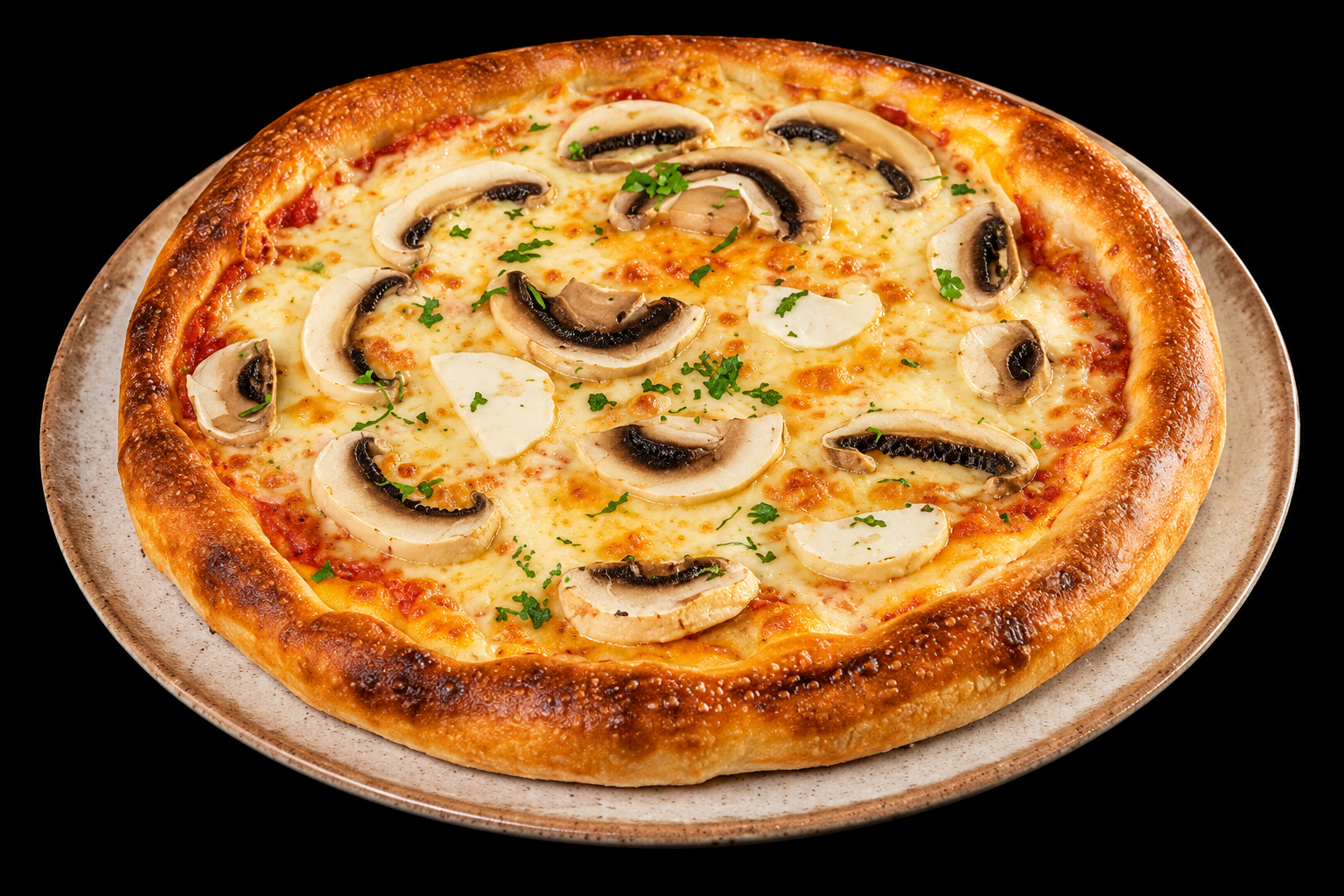 Mushroom Pizza