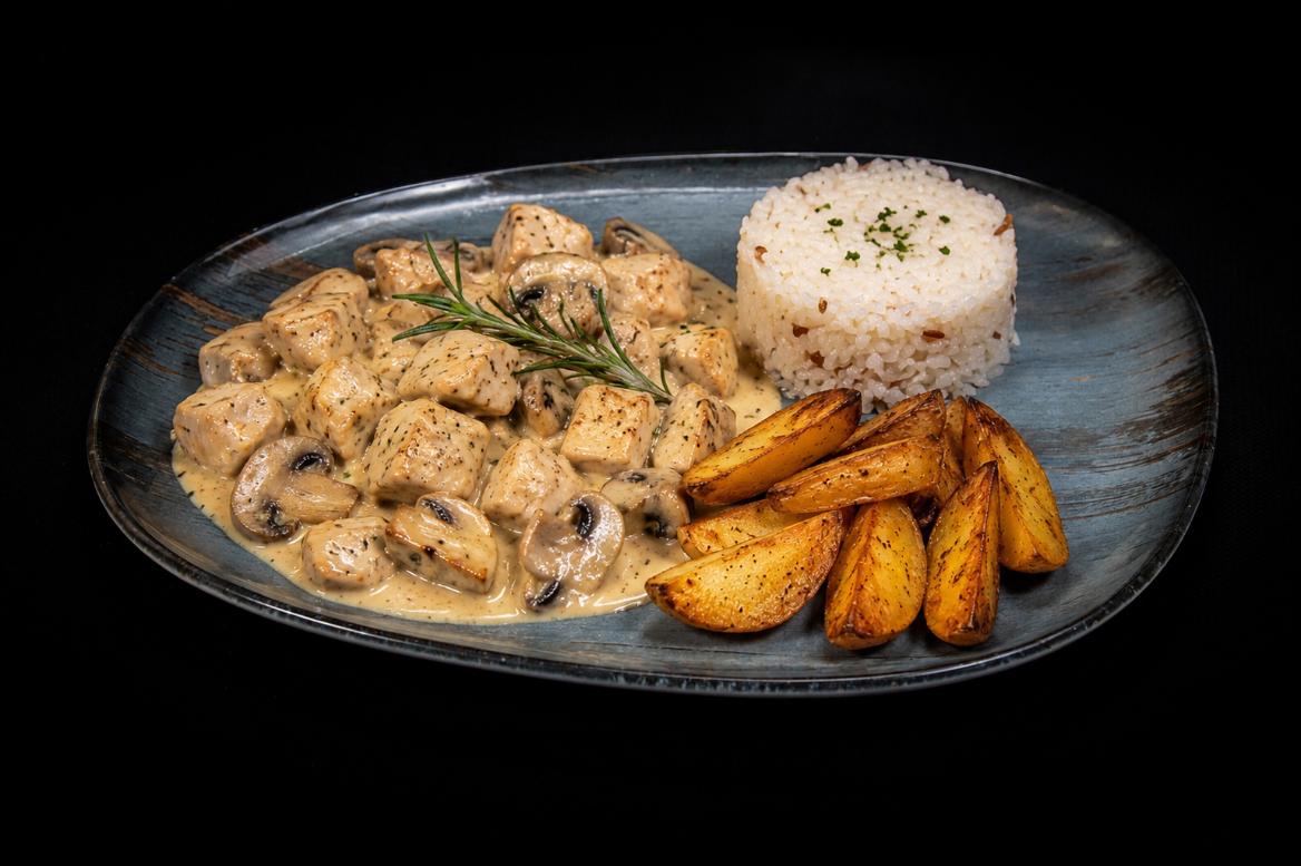 Chicken with Mushroom Sauce
